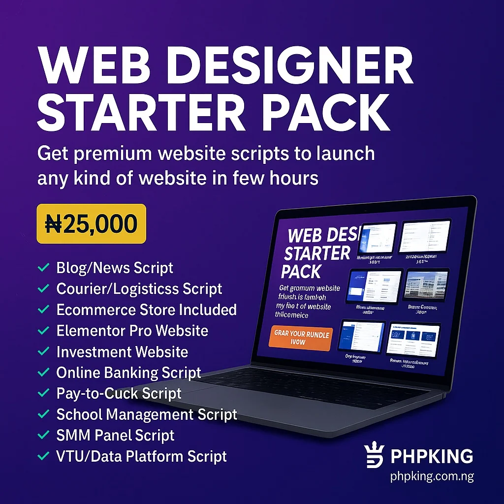 Web Designer Starter Pack